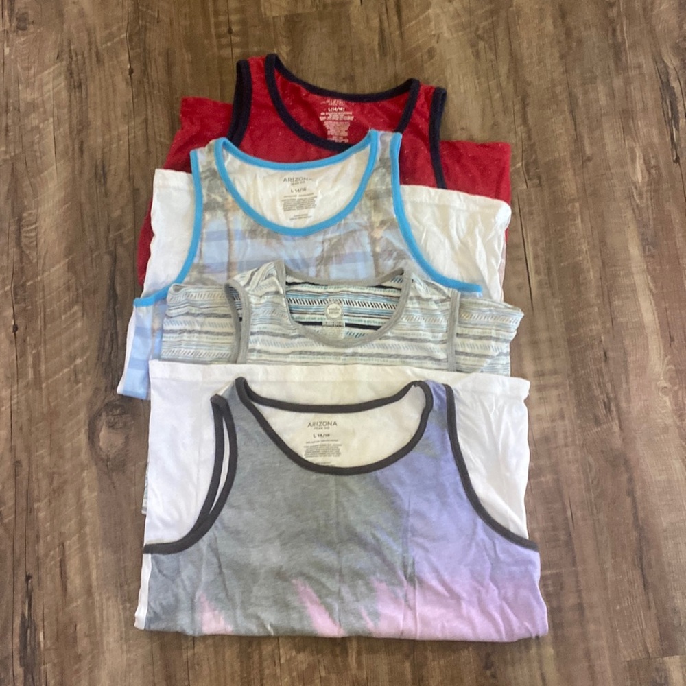 Bundle of Sleeveless boys shirts